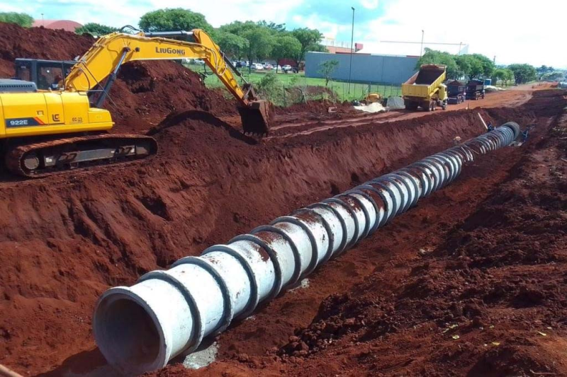 Como a Drenagem Correta na Terraplanagem Evita Erosão, Alagamentos e Recalques no Futuro