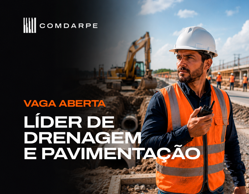 LÍDER DE DRENAGEM / PAVIMENTAÇÃO - PINDAMONHANGABAp/SP