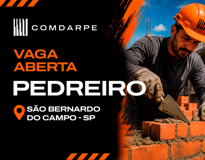 PEDREIRO - SÃO BERNARDO DO CAMPO/SP