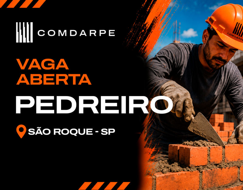 PEDREIRO - SÃO ROQUE/SP