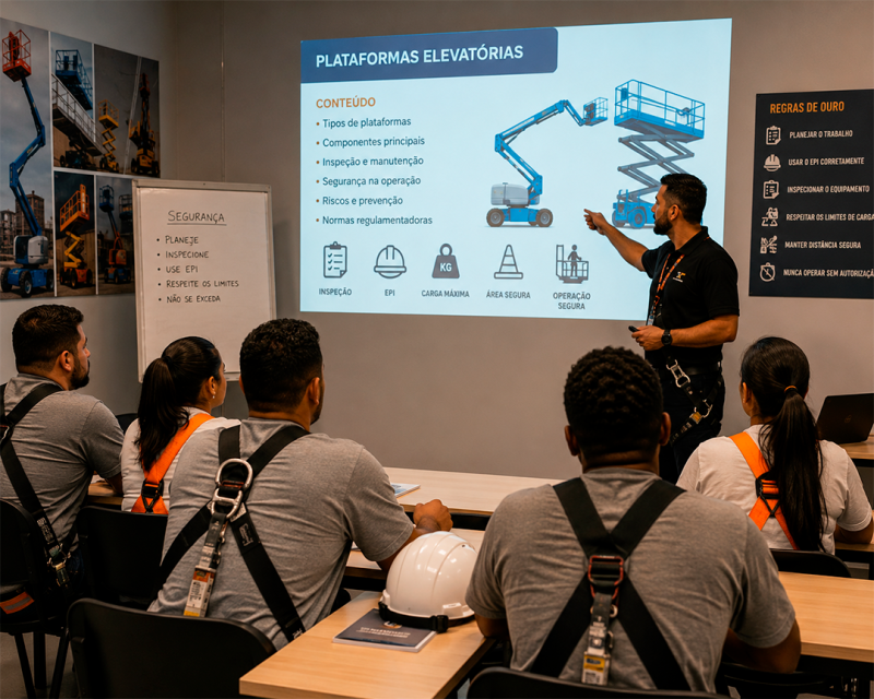 NR-12 e NR-18: o que sua empresa precisa saber sobre segurança no trabalho em altura