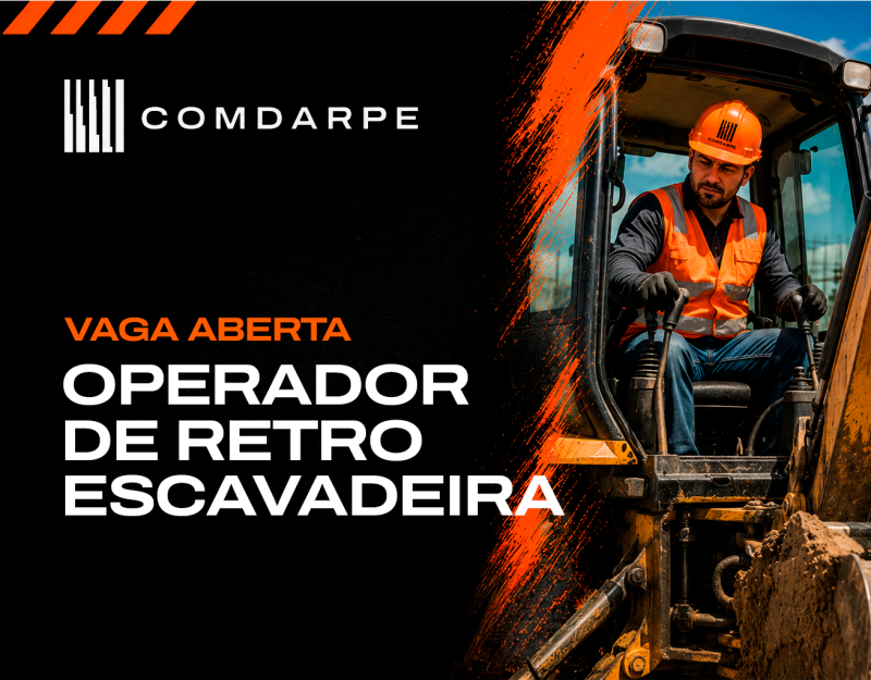 OPERADOR DE MÁQUINA - RETRO-ESCAVADEIRA - OSASCO/SP