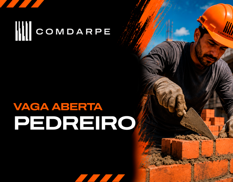 PEDREIRO - PINDAMONHANGABA/SP